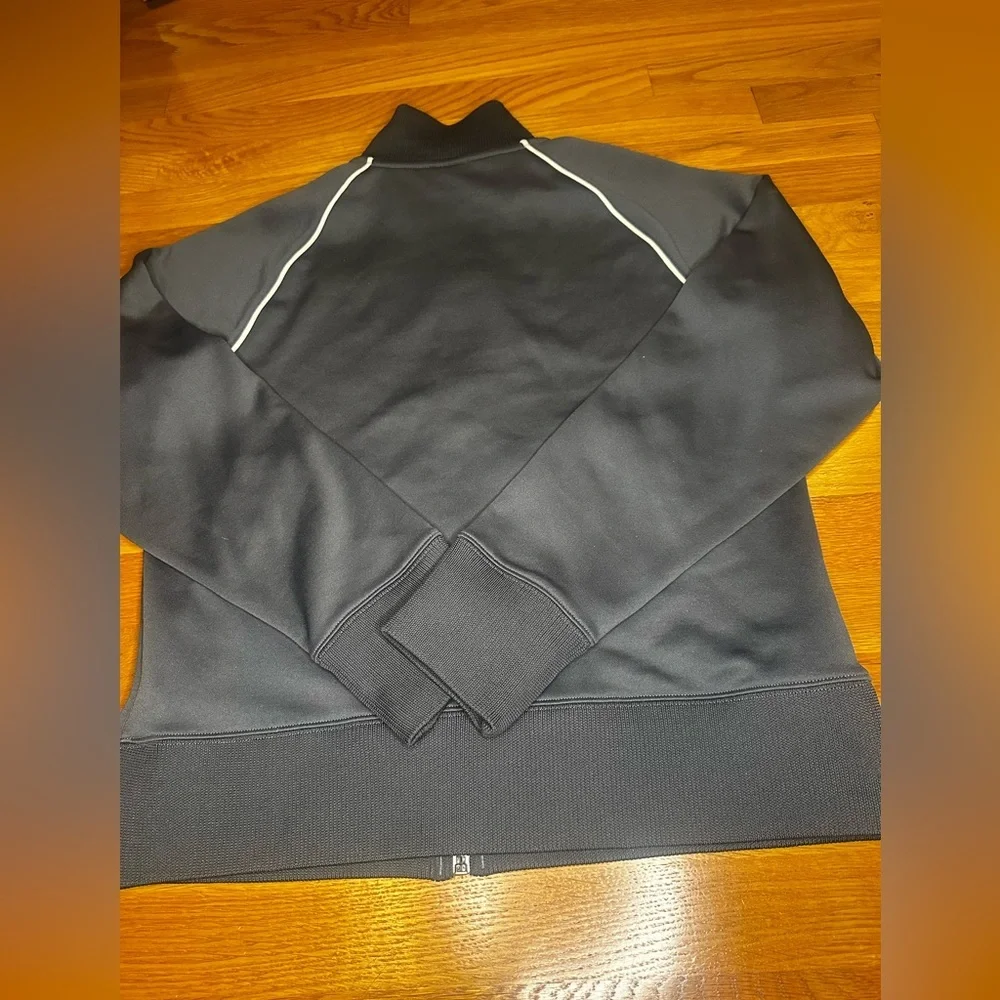 The North Face Full Zip Jacket Men’s Small Black Gray Track Jacket